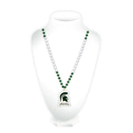 Wholesale Michigan St Sport Beads With Medallion