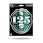 Wholesale Michigan State 125 Anniversary Die Cut Metallic Sticker