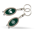 Wholesale Michigan State 125 Anniversary Spinner Keychain