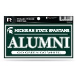 Wholesale Michigan State 3" X 6" True Pride Decal - Alumni