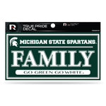 Wholesale Michigan State 3" X 6" True Pride Decal - Family