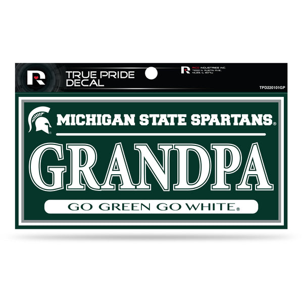 Wholesale Michigan State 3" X 6" True Pride Decal - Grandpa