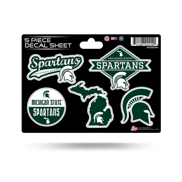 Wholesale Michigan State 5-Pc Sticker Sheet