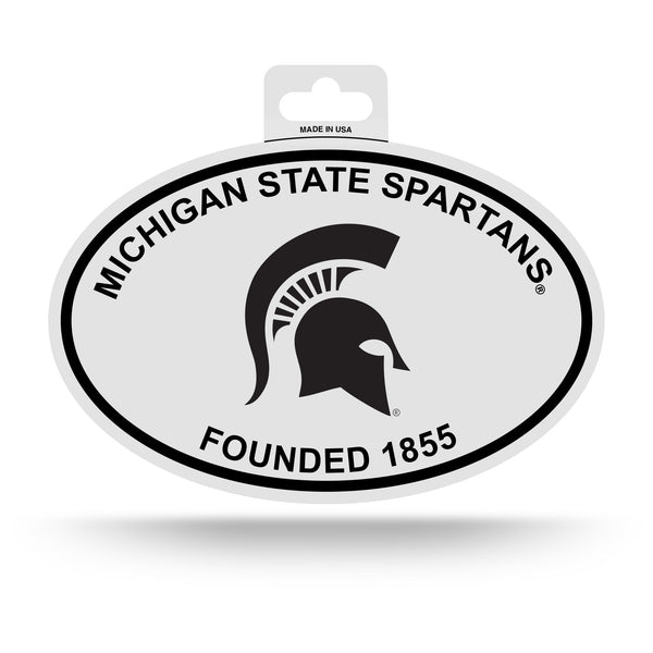 Wholesale Michigan State Black And White Oval Sticker