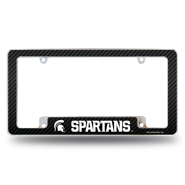 Wholesale Michigan State - Carbon Fiber Design - All Over Chrome Frame