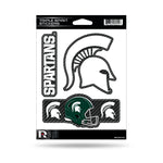 Wholesale Michigan State - Carbon Fiber Design - Triple Spirit Stickers