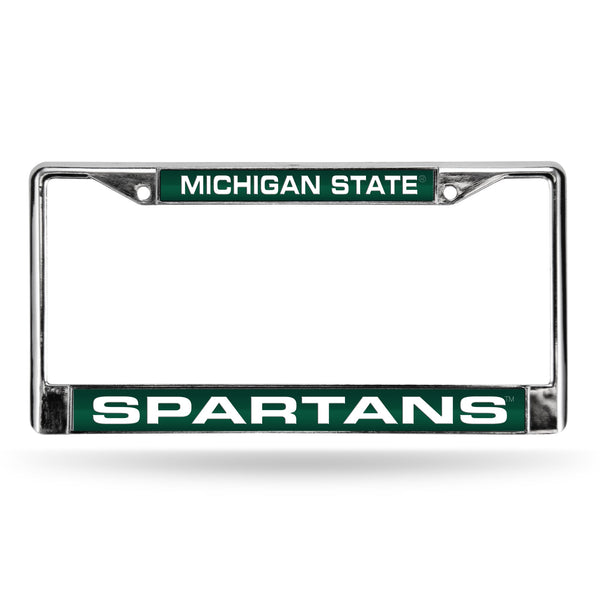 Wholesale Michigan State Green Lsr Chrome Frm
