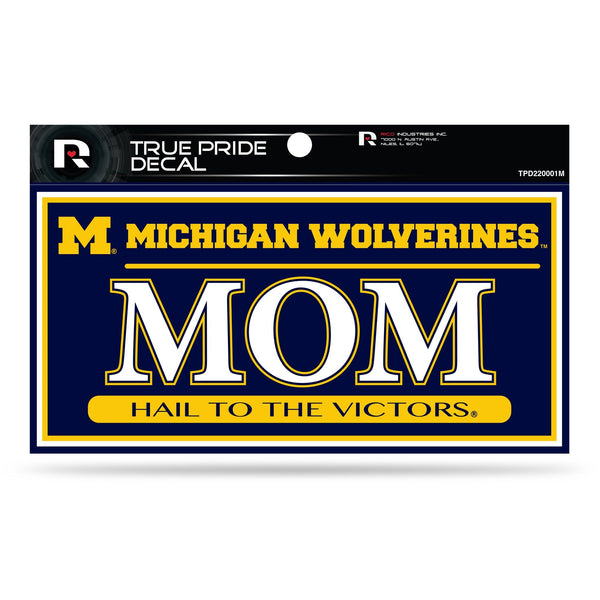 Wholesale Michigan University 3" X 6" True Pride Decal - Mom