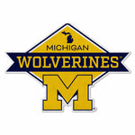 Wholesale Michigan University Shape Cut Logo With Header Card - Diamond Design