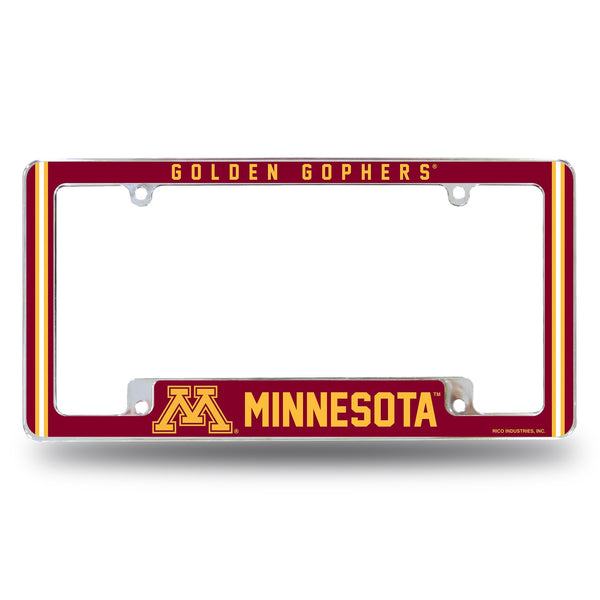 Wholesale Minnesota University Alternate Design All Over Chrome Frame - Bottom Oriented