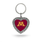 Wholesale Minnesota University Heart Key Chain