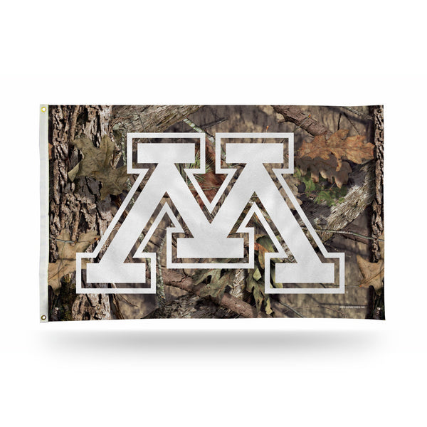 Wholesale Minnesota University / Mossy Oak Camo Break-Up Country Banner Flag (3X5)