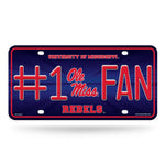 Wholesale Mississippi #1 Fan Metal Tag