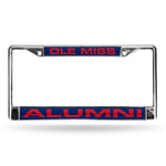 Wholesale Mississippi Alumni Blue Laser Chrome Frame