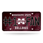 Wholesale Mississippi State #1 Fan Metal Tag