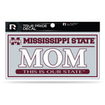 Wholesale Mississippi State 3" X 6" True Pride Decal - Mom (Alternate)