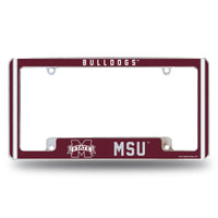 Wholesale Mississippi State Alternate Design All Over Chrome Frame - Bottom Oriented