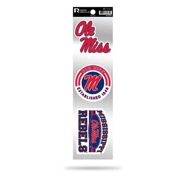 Wholesale Mississippi University 3-Piece Retro Spirit Decals