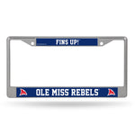 Wholesale Mississippi University - Landshark Alternate Logo - Chrome Frame