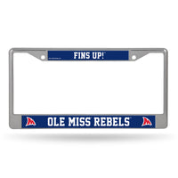Wholesale Mississippi University - Landshark Alternate Logo - Chrome Frame