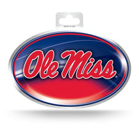 Wholesale Mississippi University Metallic Oval Sticker