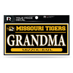 Wholesale Missouri University 3" X 6" True Pride Decal - Grandma