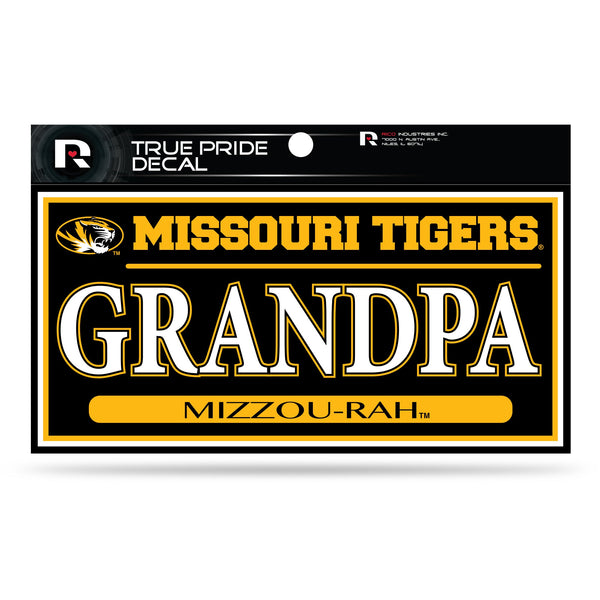 Wholesale Missouri University 3" X 6" True Pride Decal - Grandpa