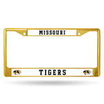 Wholesale Missouri University Gold Colored Chrome Frame
