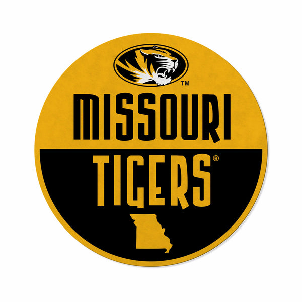 Wholesale Missouri University Shape Cut Logo With Header Card - Classic Design