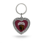 Wholesale Montana Rhinestone Heart Keychain