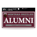 Wholesale Montana University 3" X 6" True Pride Decal - Alumni