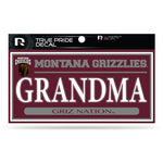 Wholesale Montana University 3" X 6" True Pride Decal - Grandma
