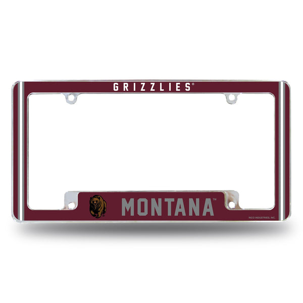 Wholesale Montana University Alternate Design All Over Chrome Frame - Bottom Oriented