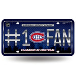 Wholesale Montreal Canadiens #1 Fan Metal Tag