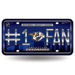Wholesale Nashville Predators #1 Fan Metal Tag