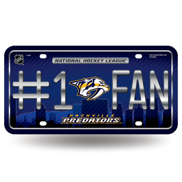 Wholesale Nashville Predators #1 Fan Metal Tag