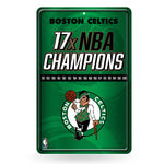 Wholesale NBA Boston Celtics 11" x 17" Large Metal Home Décor Sign By Rico Industries