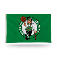 Wholesale NBA Boston Celtics 3' x 5' Classic Banner Flag - Single Sided - Indoor or Outdoor - Home Décor By Rico Industries