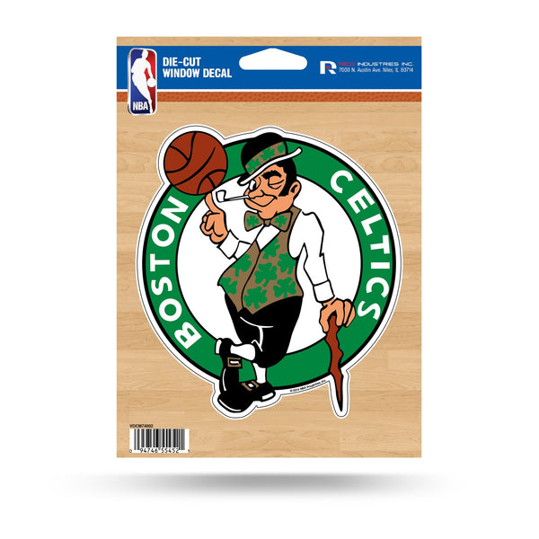 Wholesale NBA Boston Celtics 5" x 7" Vinyl Die-Cut Decal - Car/Truck/Home Accessory By Rico Industries
