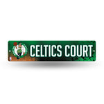 Wholesale NBA Boston Celtics Plastic 4" x 16" Street Sign By Rico Industries