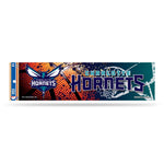 Wholesale NBA Charlotte Hornets 3" x 12" Car/Truck/Jeep Bumper Sticker By Rico Industries
