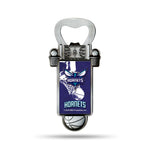 Wholesale NBA Charlotte Hornets Magnetic Bottle Opener, Stainless Steel, Strong Magnet to Display on Fridge By Rico Industries