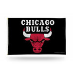 Wholesale NBA Chicago Bulls 3' x 5' Classic Banner Flag - Single Sided - Indoor or Outdoor - Home Décor By Rico Industries