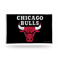 Wholesale NBA Chicago Bulls 3' x 5' Classic Banner Flag - Single Sided - Indoor or Outdoor - Home Décor By Rico Industries