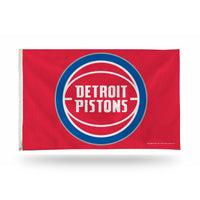 Wholesale NBA Detroit Pistons 3' x 5' Classic Banner Flag - Single Sided - Indoor or Outdoor - Home Décor By Rico Industries