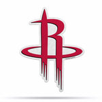 Wholesale NBA Houston Rockets Classic Team Logo Shape Cut Pennant - Home and Living Room Décor - Soft Felt EZ to Hang By Rico Industries