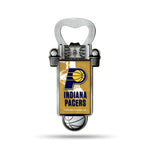 Wholesale NBA Indiana Pacers Magnetic Bottle Opener, Stainless Steel, Strong Magnet to Display on Fridge By Rico Industries