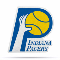 Wholesale NBA Indiana Pacers Retro Shape Cut Pennant - Home and Living Room Décor - Soft Felt EZ to Hang By Rico Industries