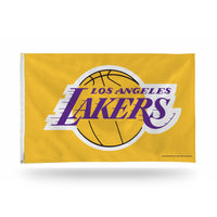 Wholesale NBA Los Angeles Lakers 3' x 5' Classic Banner Flag - Single Sided - Indoor or Outdoor - Home Décor By Rico Industries