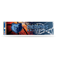 Wholesale NBA Memphis Grizzlies 3" x 12" Car/Truck/Jeep Bumper Sticker By Rico Industries